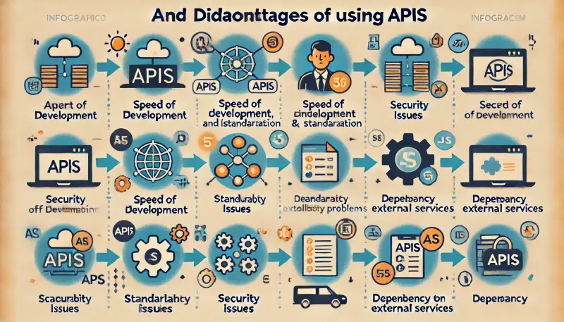 مزایا و معایب استفاده از API ها 