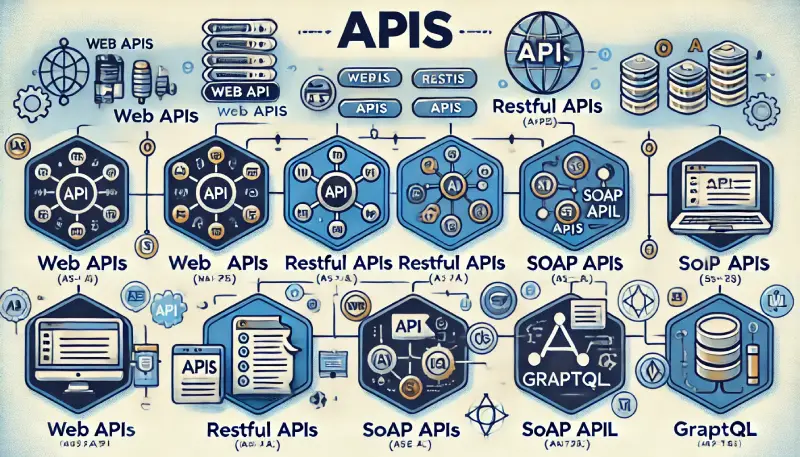 انواع مختلف API