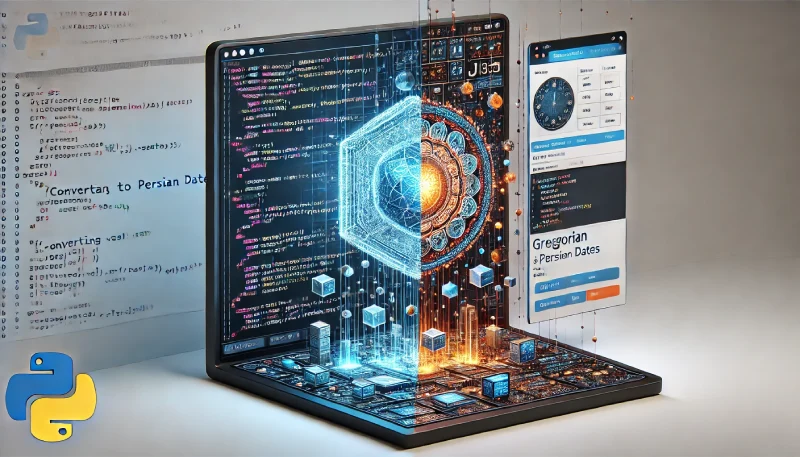 با پایتون تاریخ میلادی را به تاریخ شمسی تبدیل کنید