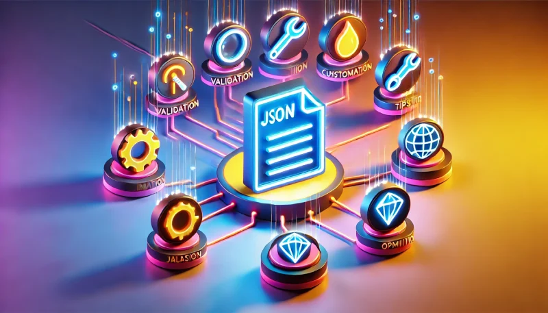 ابزارها و نکات پیشرفته برای کار با JSON