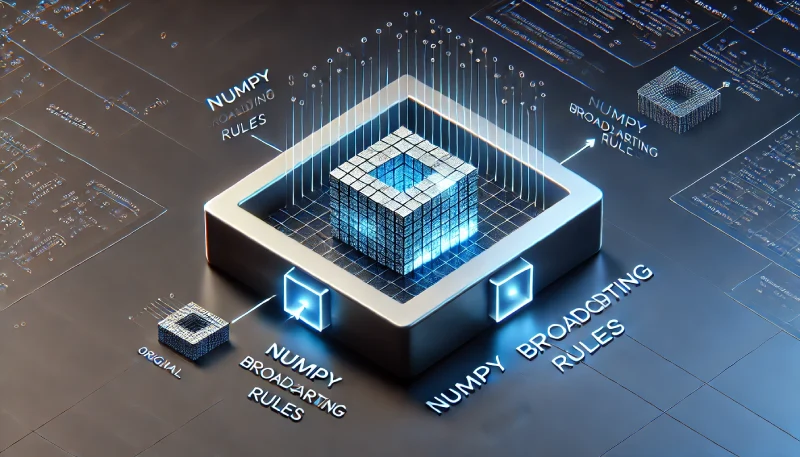 قوانین Broadcasting در NumPy