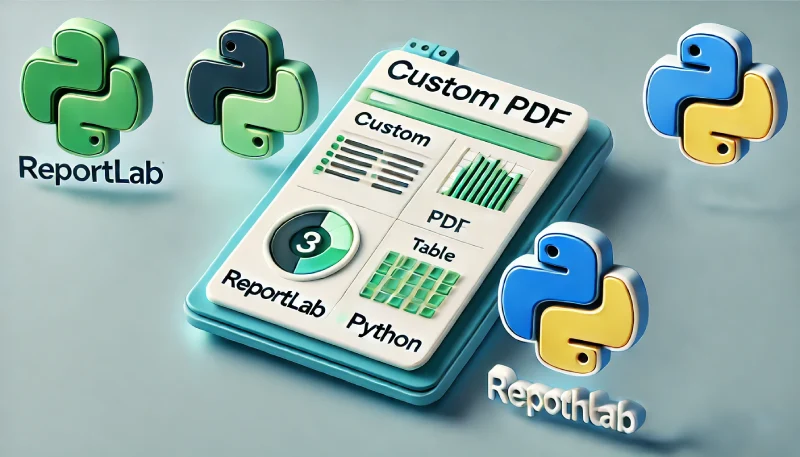 ایجاد PDF سفارشی با ReportLab