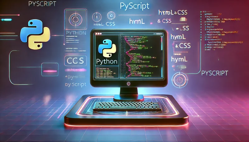 یک محیط برنامه نویسی آینده نگر دارای PyScript
