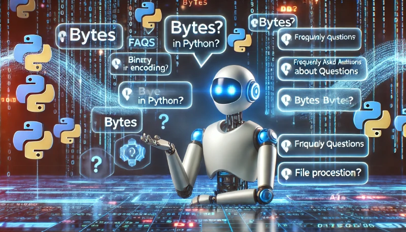 سوالات متداول درباره Bytes در پایتون