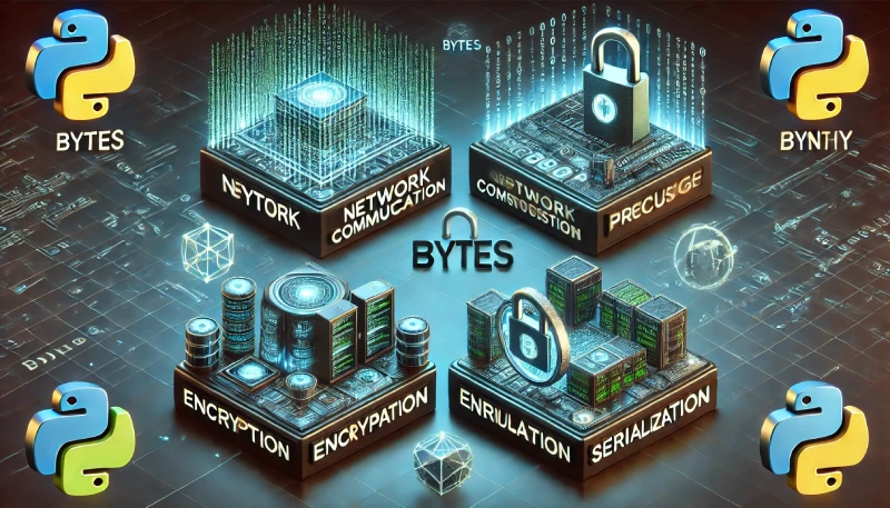 کاربردهای عملی Bytes در پایتون