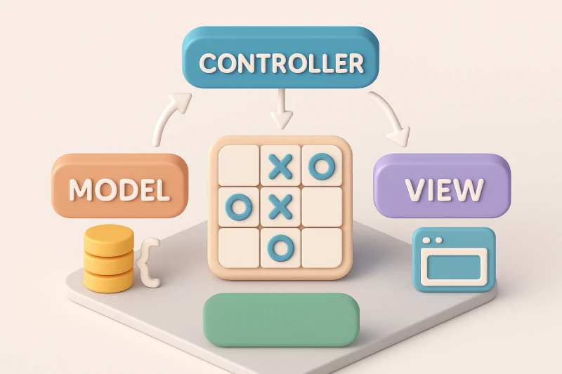 پیاده سازی ساختار MVC در بازی Doz با پایتون